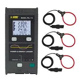 AEMC PEL 113 Energie- en vermogenlogger