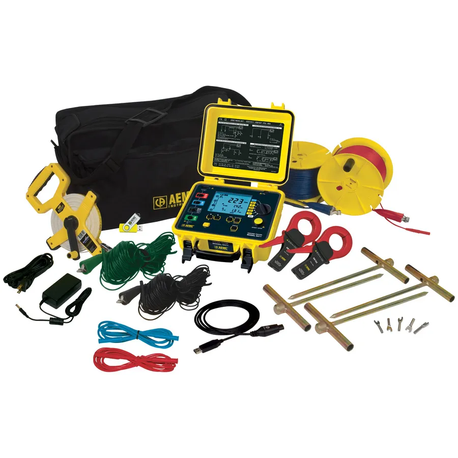 AEMC 6471 Kit-300ft aardingsweerstandstester