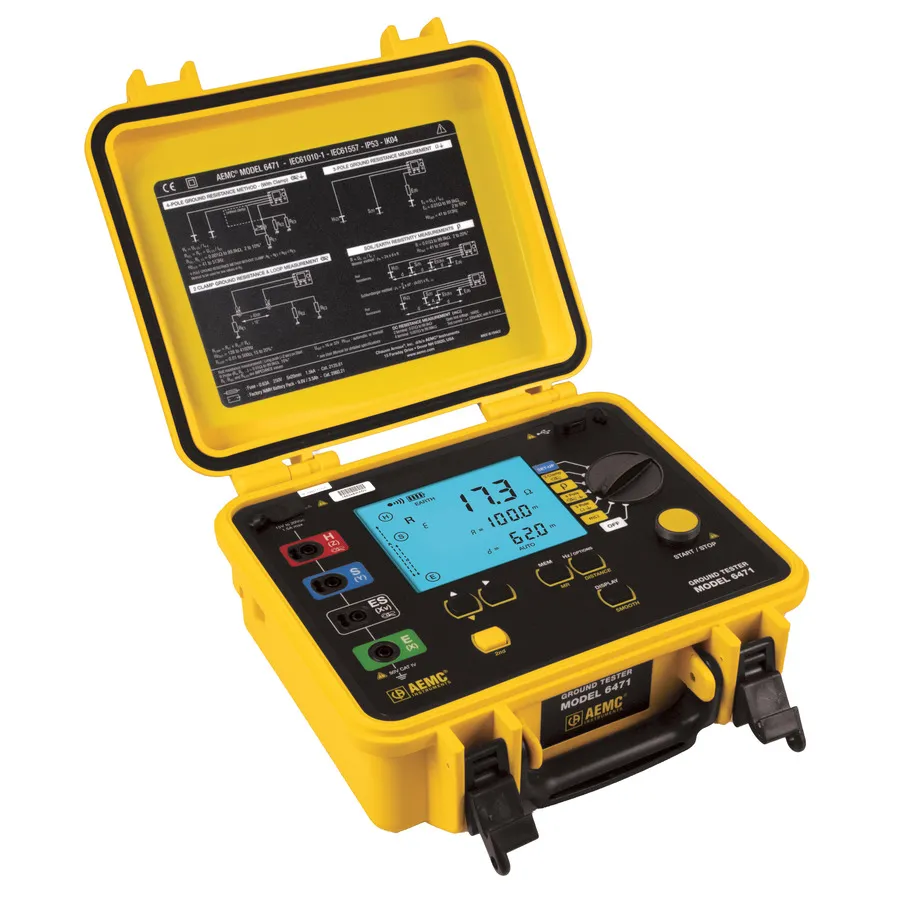 AEMC 6471 Kit-500ft aardingsweerstandstester