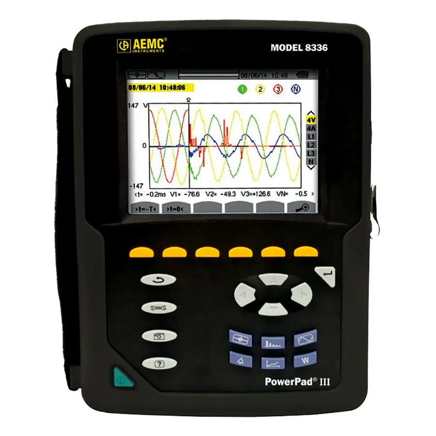 AEMC 8336 PowerPad III energiekwaliteitsanalyzer