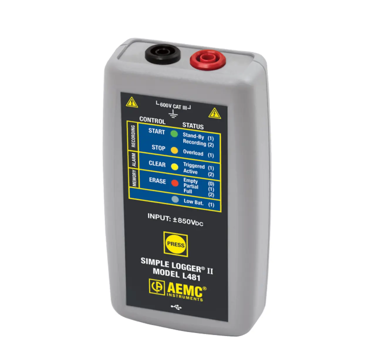 AEMC L481 Simpele Logger II