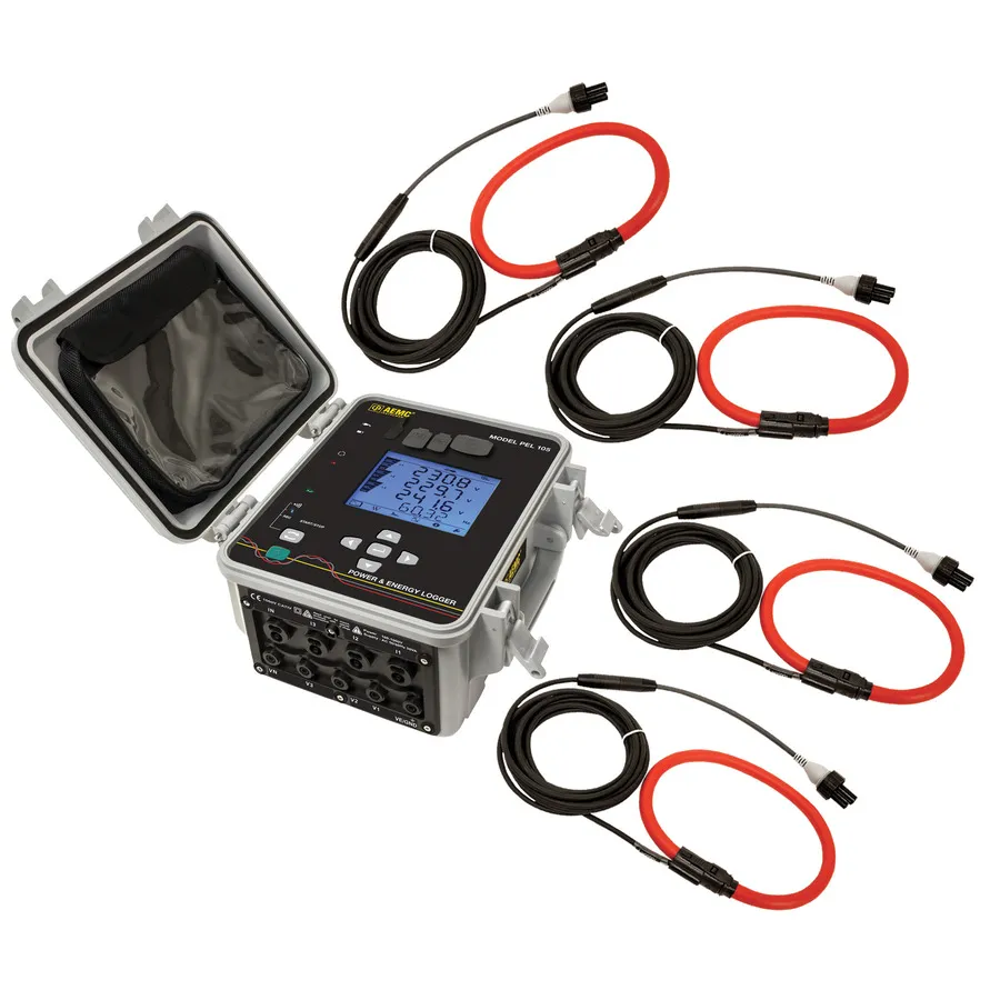 AEMC PEL 105 vermogen- en energiegegevenslogger