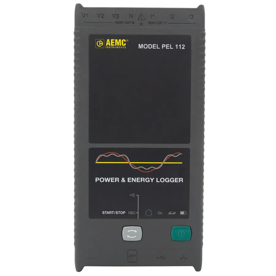 AEMC PEL 112 W/O Sensors Vermogen- en energielogger