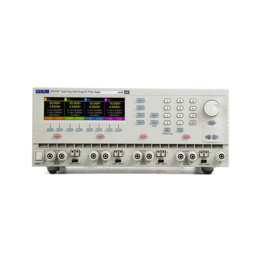 Aim-TTi MX100Q S2 Quad-uitgang DC-voedingseenheid