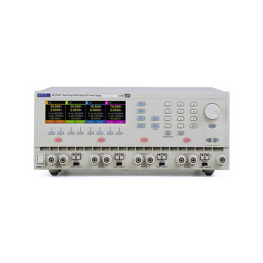 Aim TTi MX100QP S2 Quad-uitgang DC-voedingseenheid