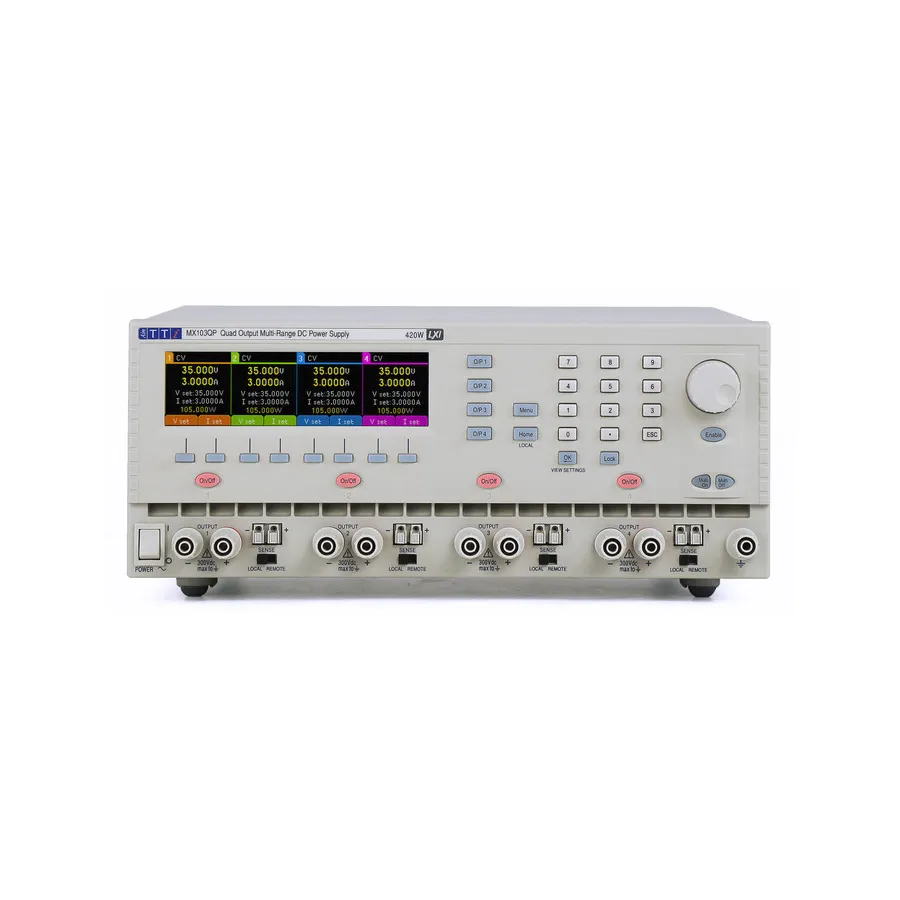 Aim TTi MX103Q S2 Quad-uitgang DC-voedingseenheid