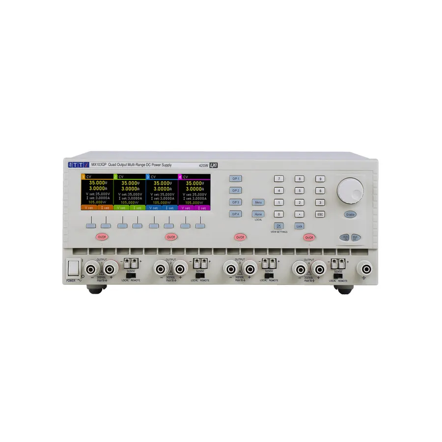 Aim TTi MX103QP S2 Quad-uitgang DC-voedingseenheid