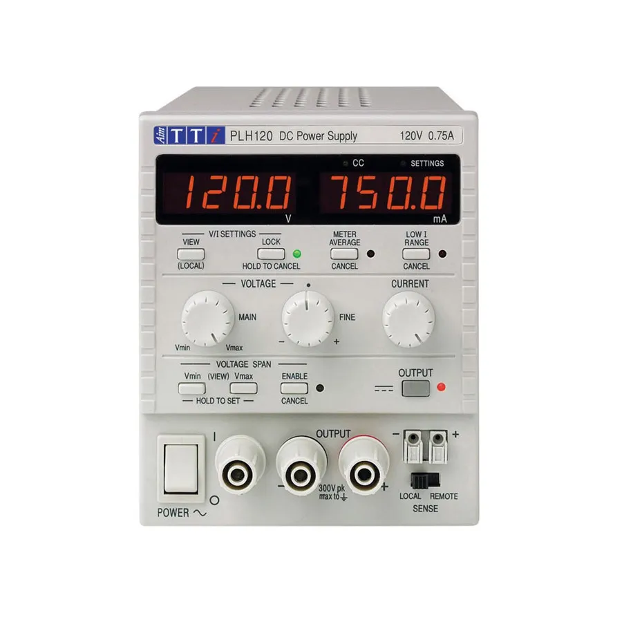 Aim TTi PLH120-P eenkanaals DC voeding