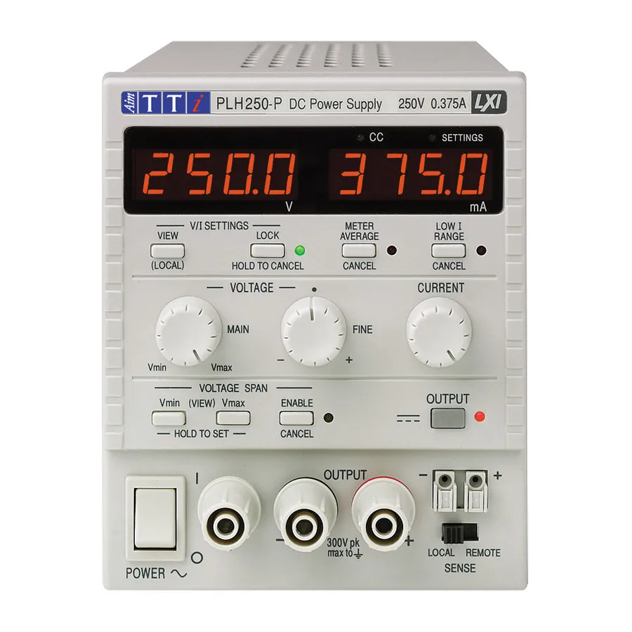 Aim TTi PLH250-P DC voeding