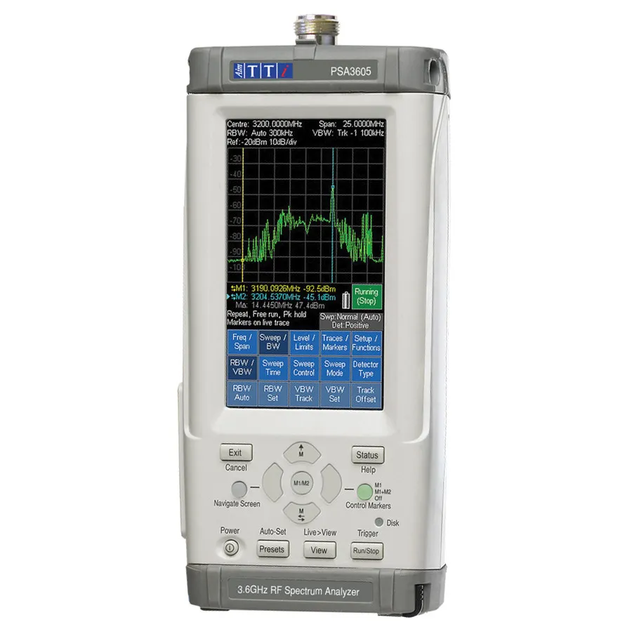 Aim TTi PSA3605 Handheld RF-spectrumanalyzer