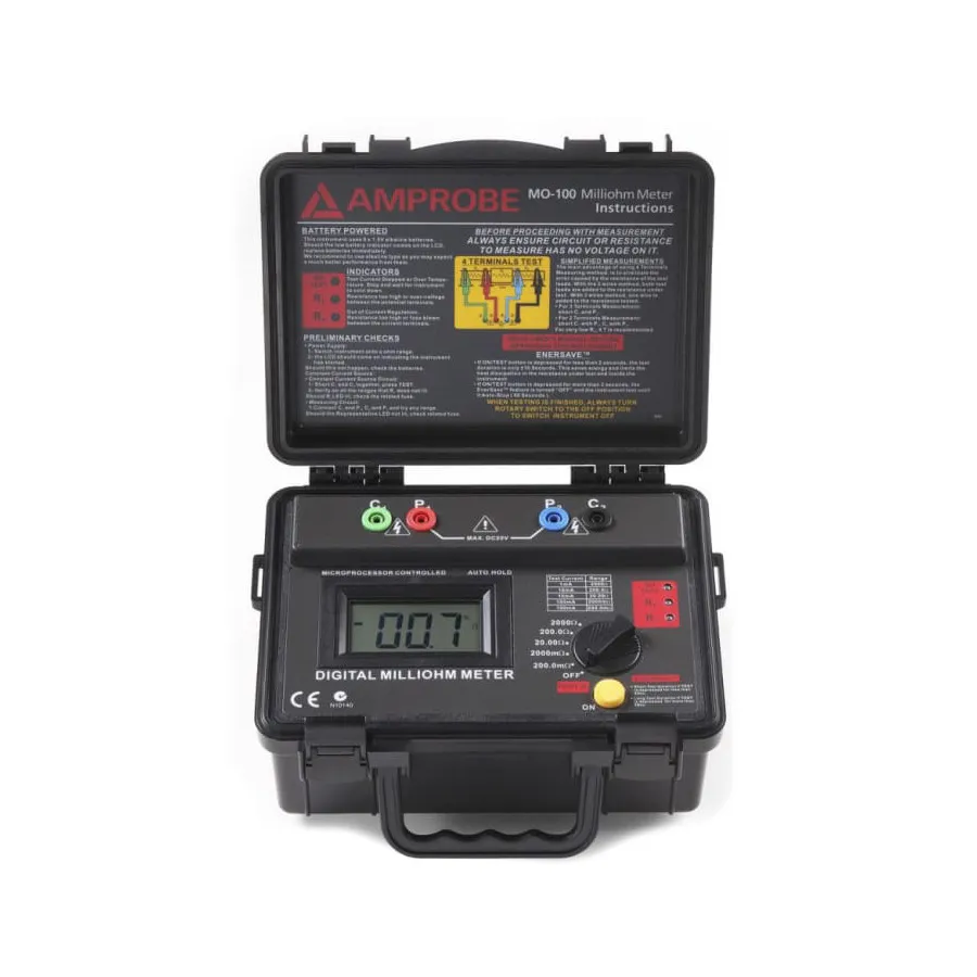 Amprobe MO-100 Draagbare Milliohmmeter