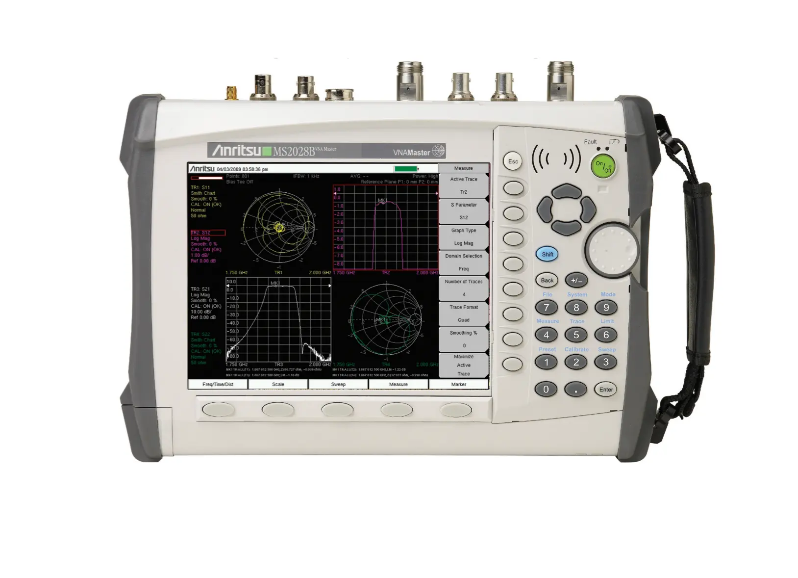 Anritsu MS2028B VNA Master Vectornetwerkanalysator
