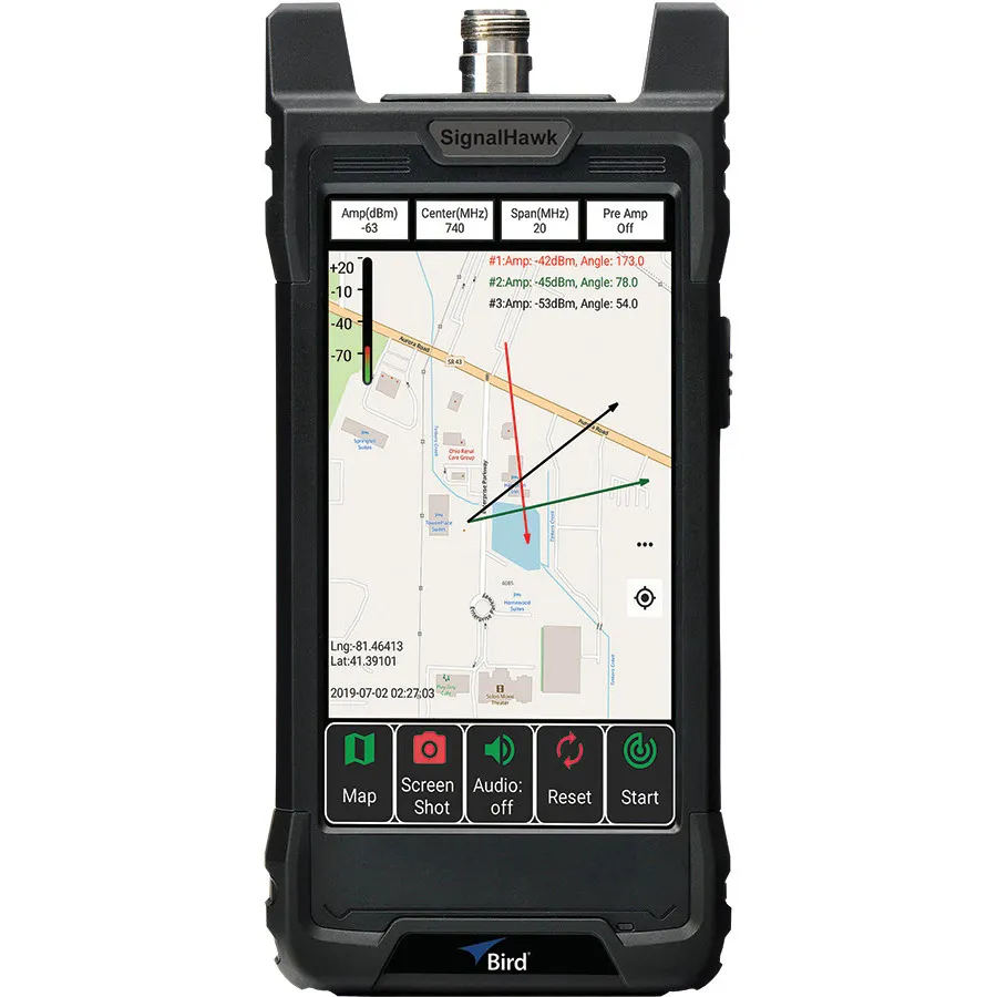 Bird SH-60S-AOA handheld spectrumanalysator