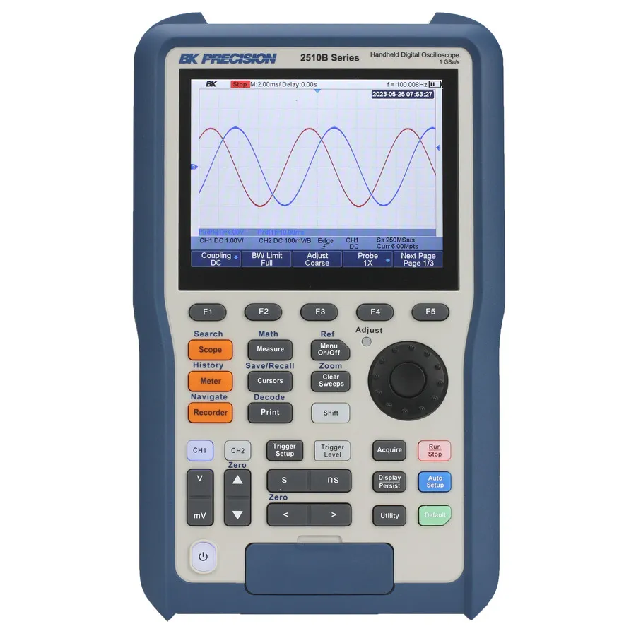 B&K Precision 2516B Handmatige Digitale Opslag-Oscilloscoop