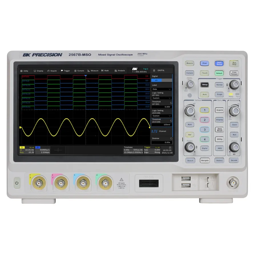 B&K Precision 2567B-MSO Gemengde signaal oscilloscoop