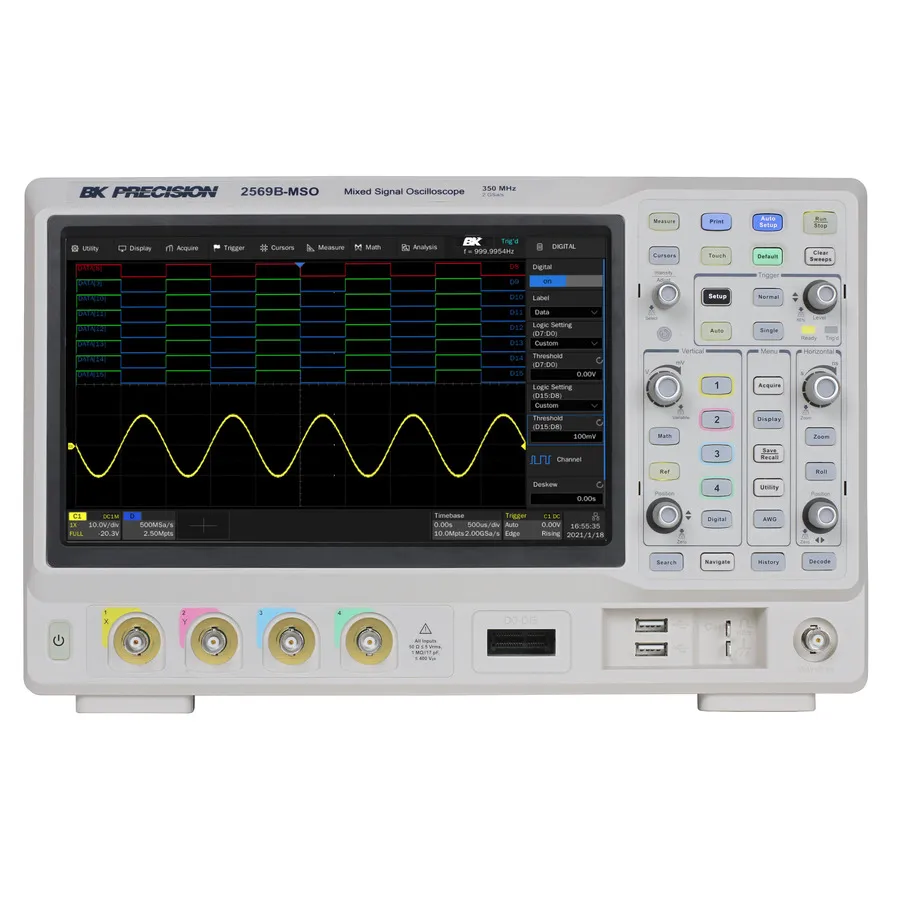 B&K Precision 2569B-MSO Gemengd Signaal Oscilloscoop
