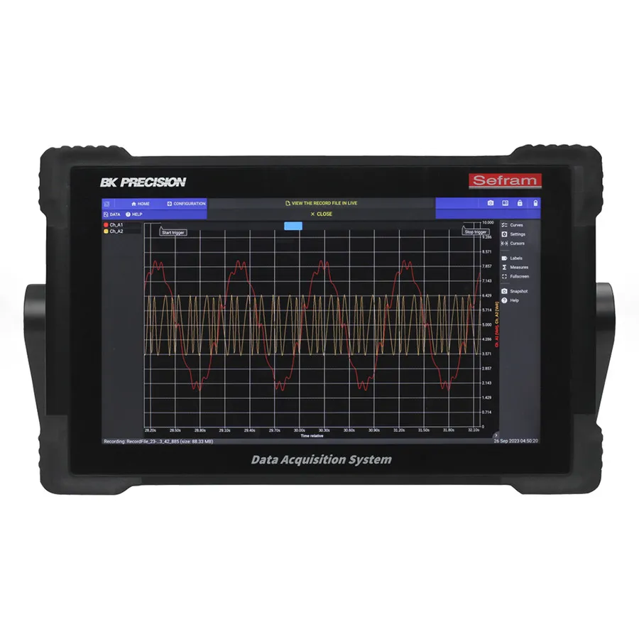 B&K Precision DAS1800-BAT snelle modulaire data-acquisitierecorder