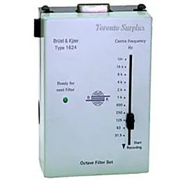 Bruel & Kjaer 1624 octaaffilter set