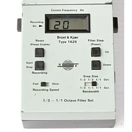 Bruel & Kjaer 1625 1/3 octaaffilter set