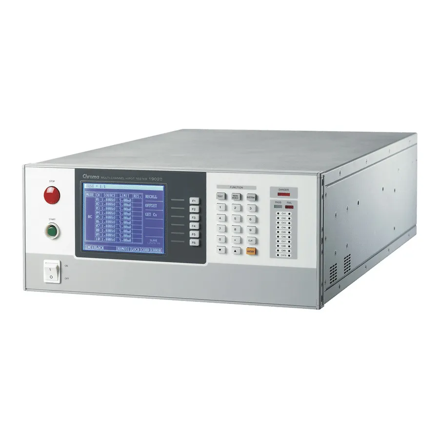 Chroma 19022-4 4-kanaals Hipot-tester
