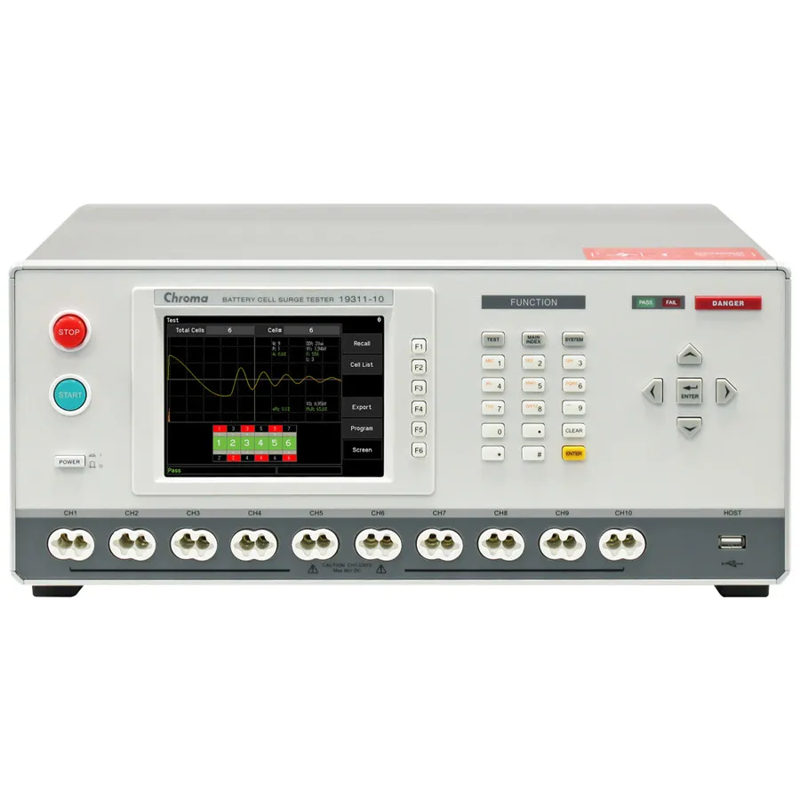 Chroma 19311 Battericel Overspannings Tester