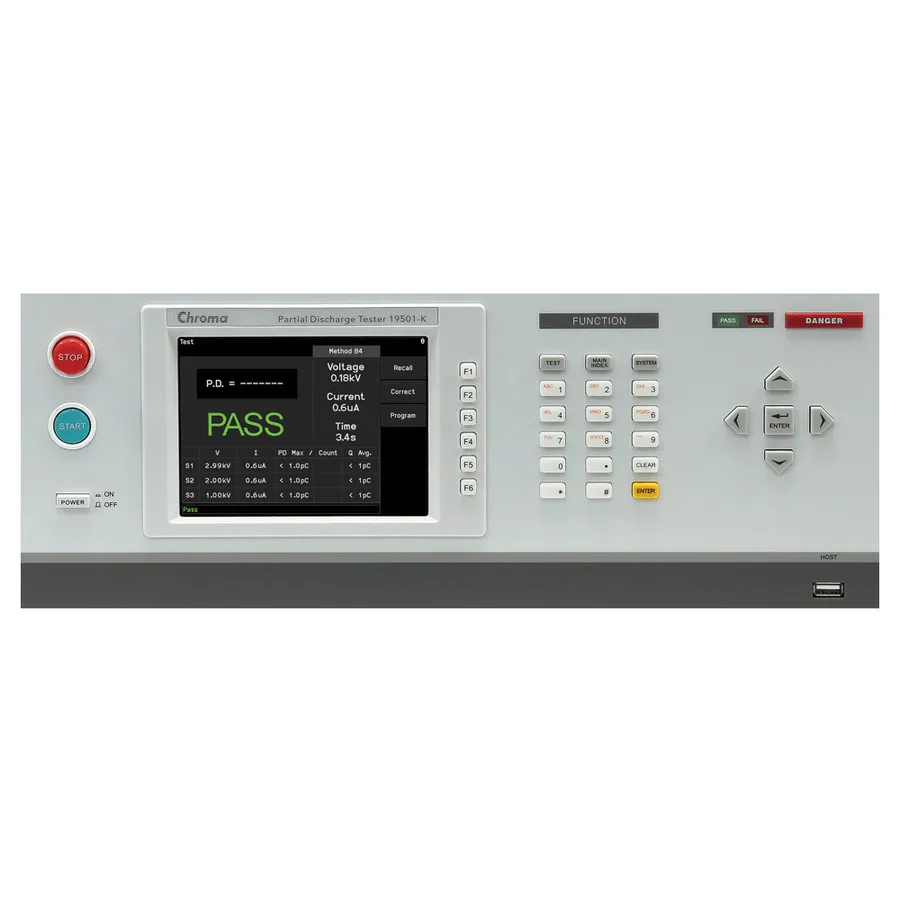Chroma 19501-K Gedeeltelijke Ontlading Tester