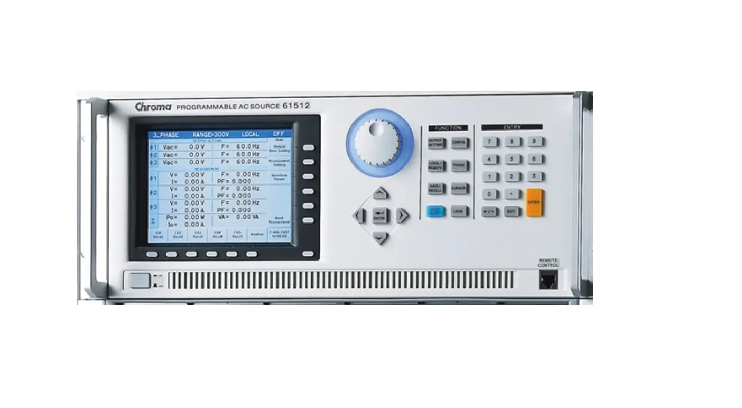 Chroma 61511 AC-voeding