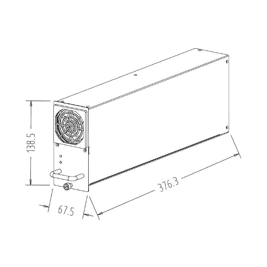 Chroma 62015B-150-10 Modulaire gelijkspannings voeding