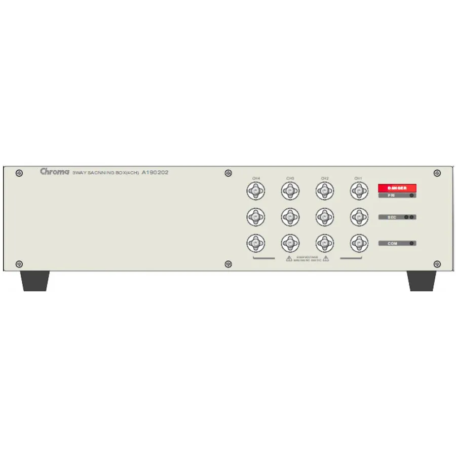 Chroma A190202 4-kanalen Scanner Box