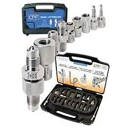 Crystal Engineering 4016 Complete NPT-slang en verbindingenpakket met transporttas