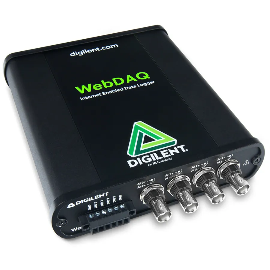 Digilent WebDAQ 504 Trillings-akoestische Datalogging