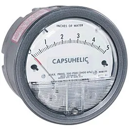 Dwyer Instruments 4000B-500PA Capsuhelic Manometer voor Differentiaaldruk