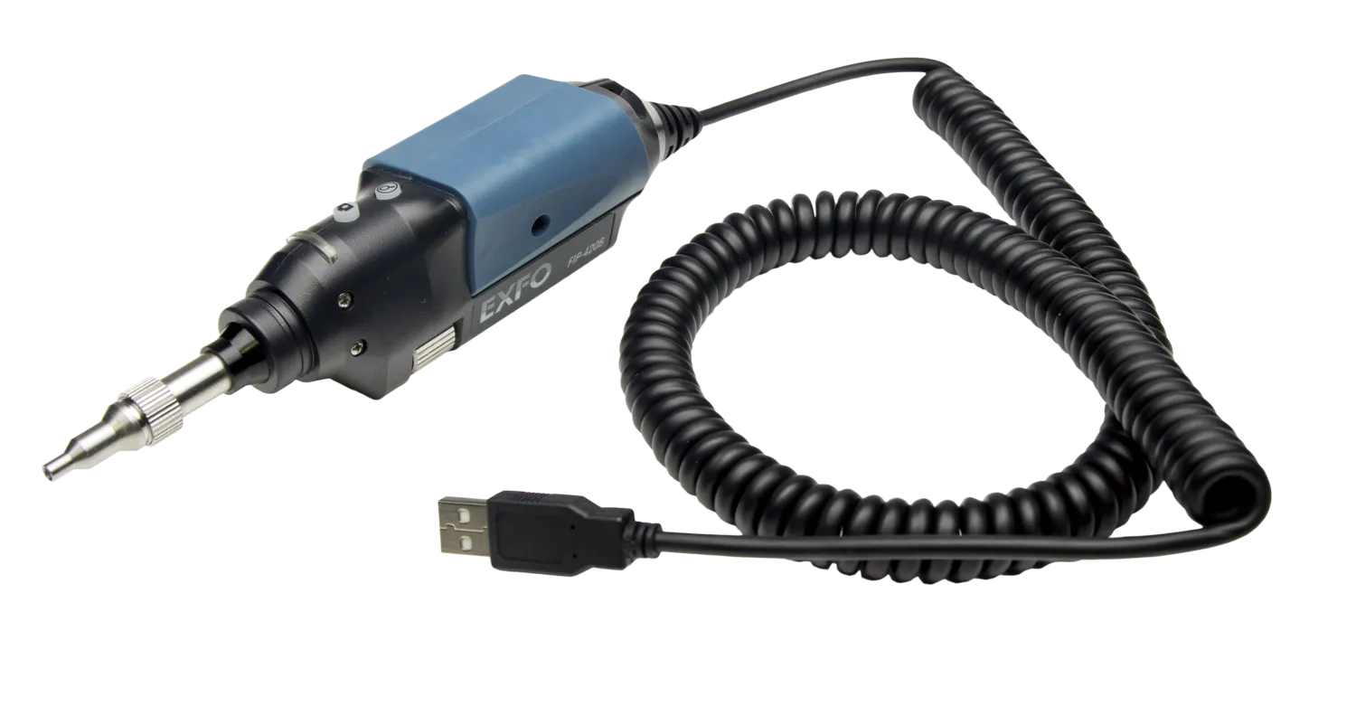 EXFO FIP-430B Geautomatiseerde Analyse Digitale Video Inspectiesonde