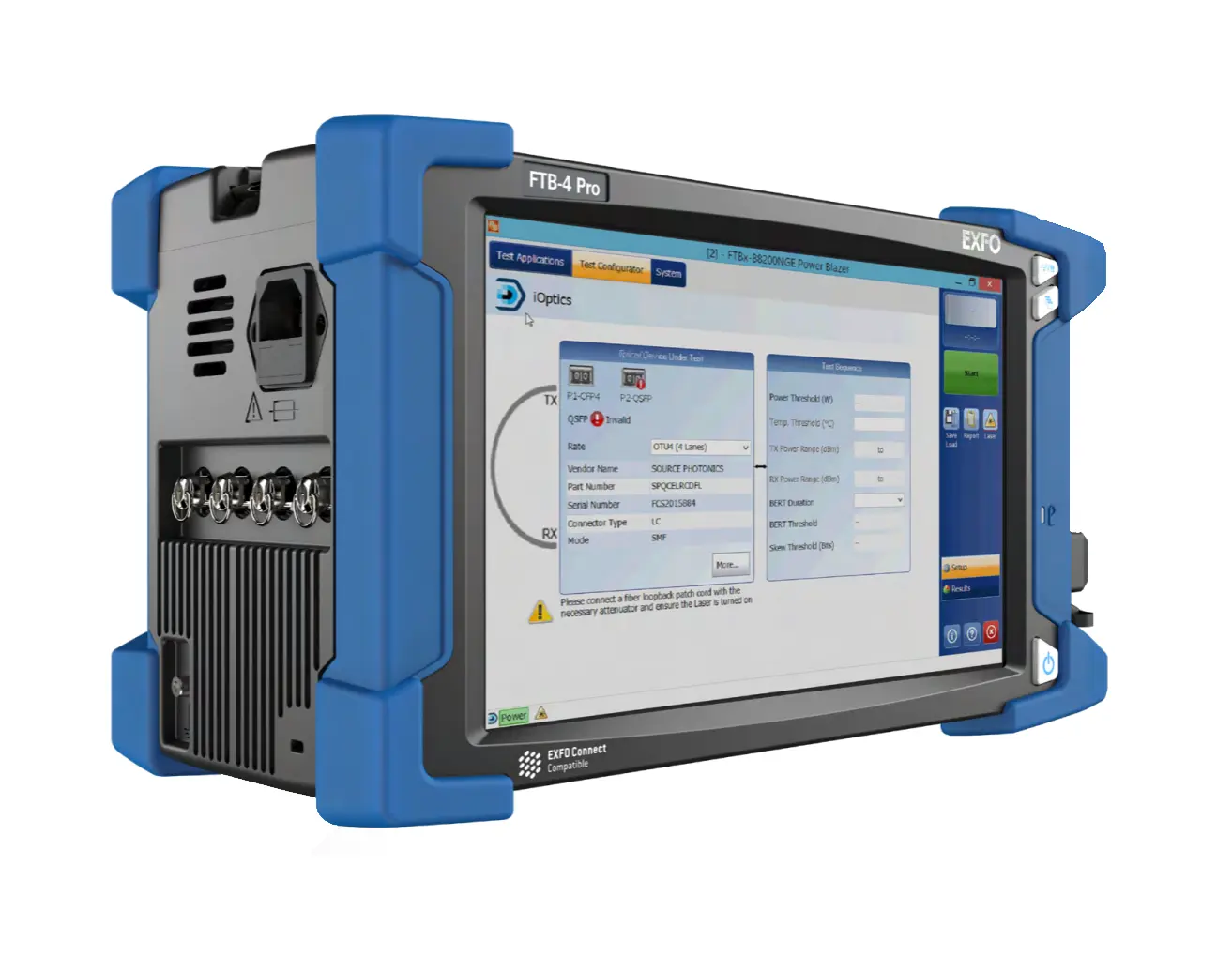EXFO FTB-4-PRO-BTY Veldtestplatform