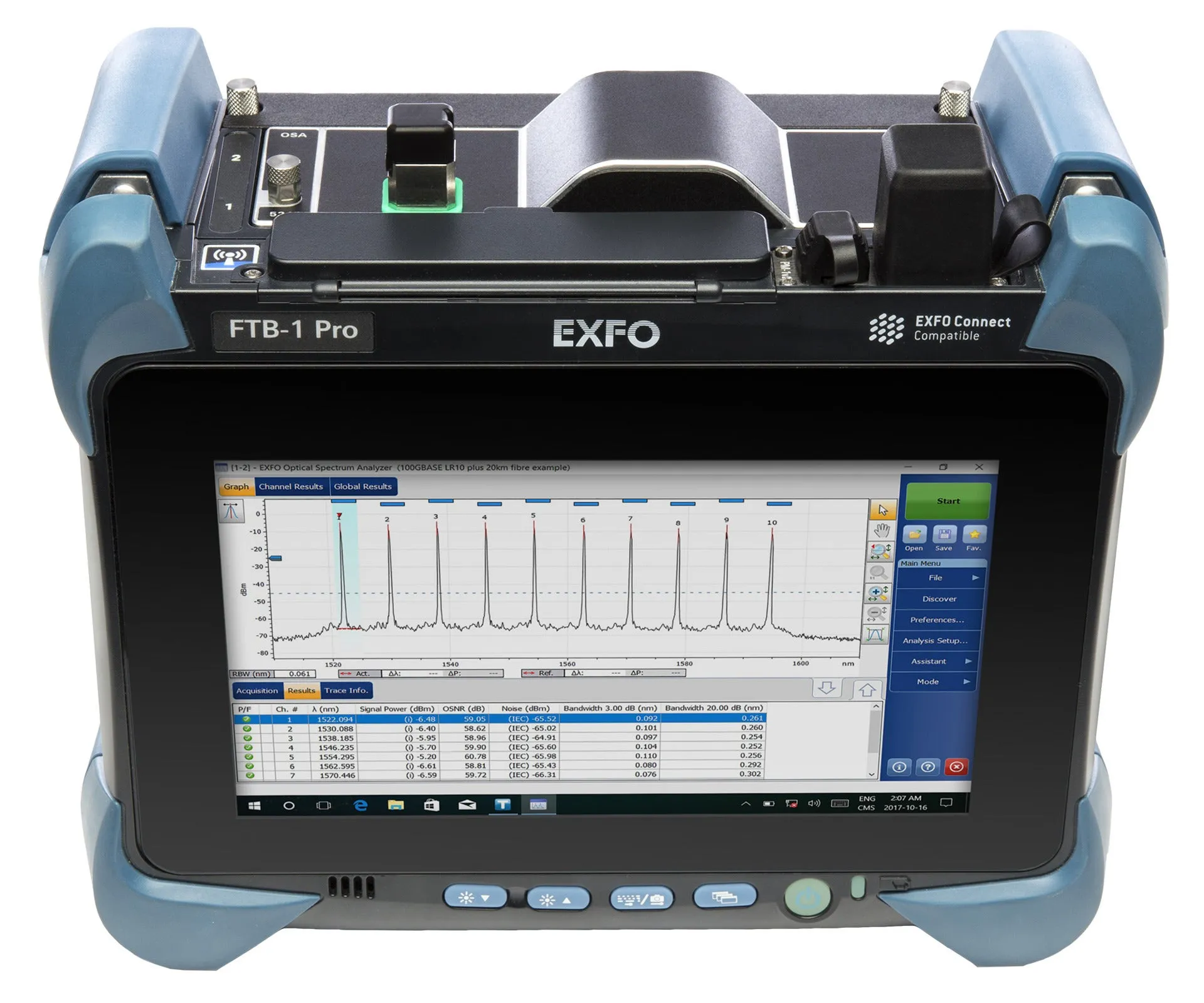 EXFO FTBx-5235 Optische Spectrumanalyzer