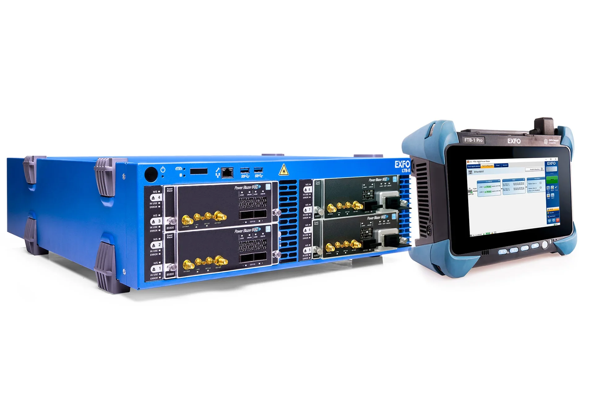 EXFO FTBx-88801 800G draagbare testmodule