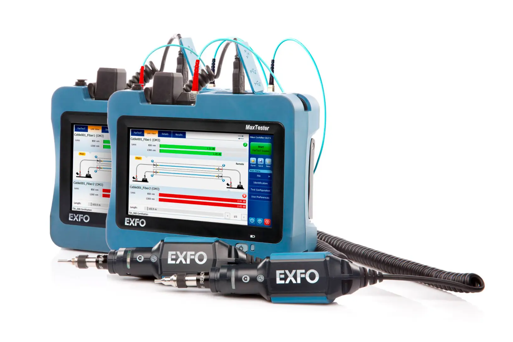 EXFO MFC-T1-Q-EI-EUI-98 glasvezelcertificeerder