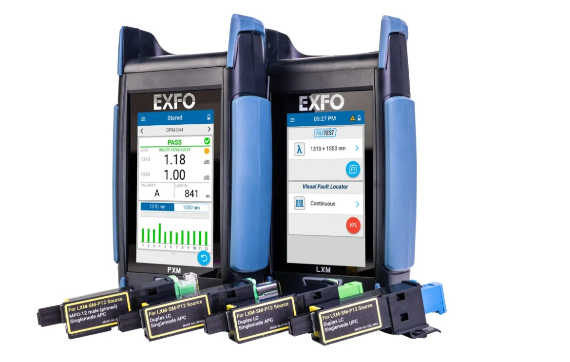 EXFO TK-XM-Q-P12-XX duplex- en multivezel-tester