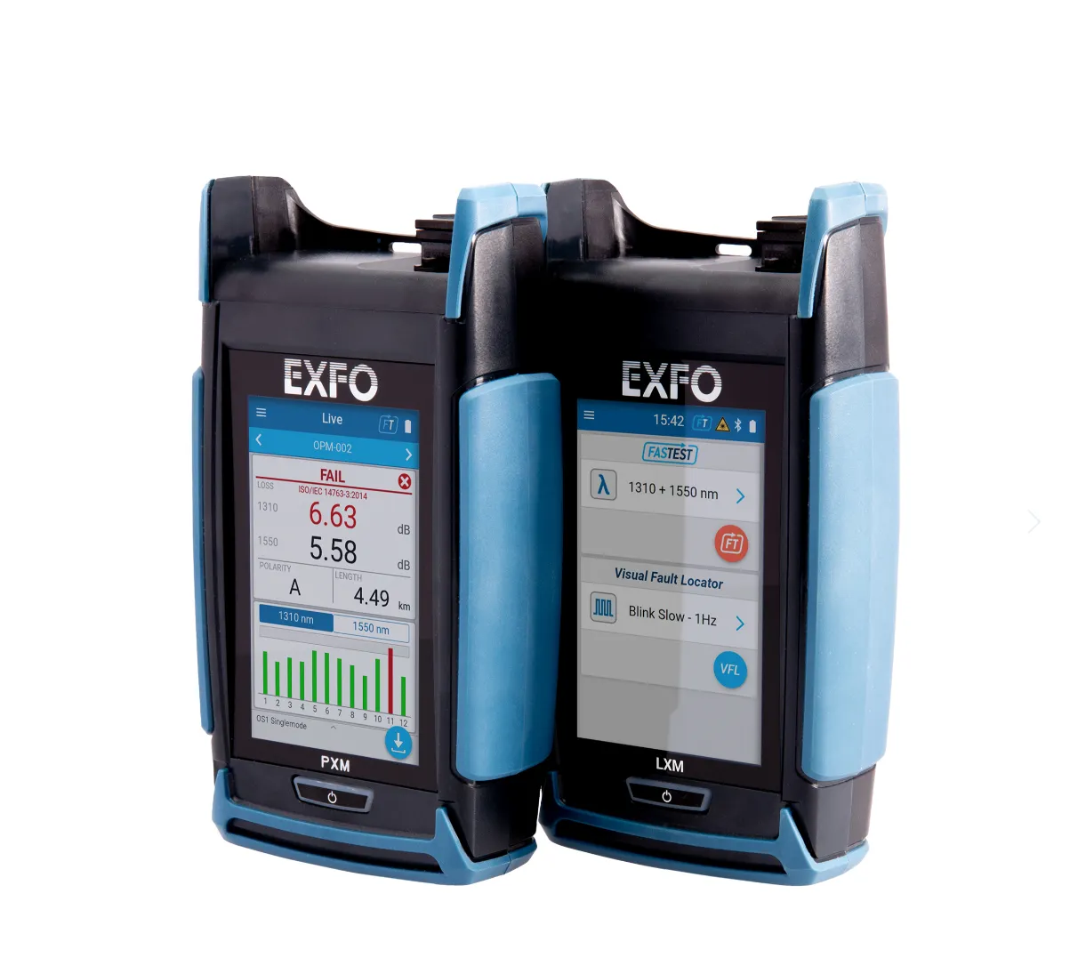 EXFO TK-XM-Q MPO-vezeloptische tester
