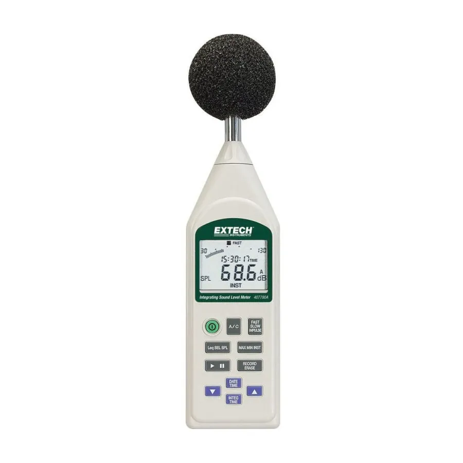 Extech 407780A-NIST Integrale Geluidsniveaumeter