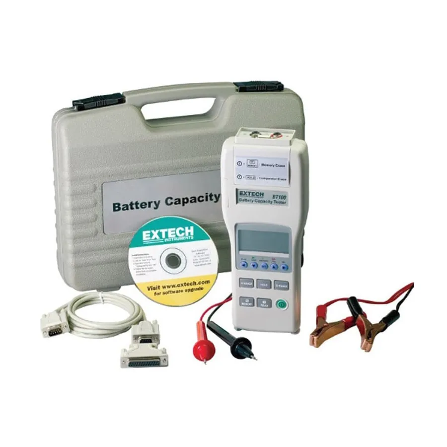 Extech BT100 batterijcapaciteit tester