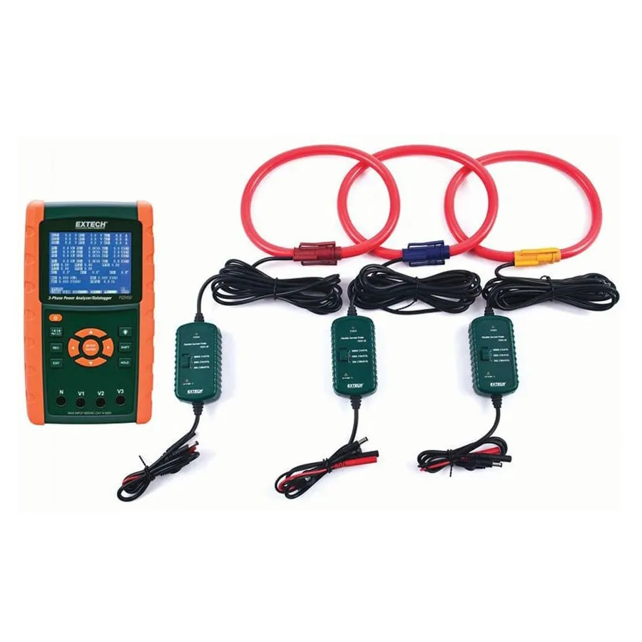 Extech PQ3450-30 Stroomanalysator/Datalogger-kit