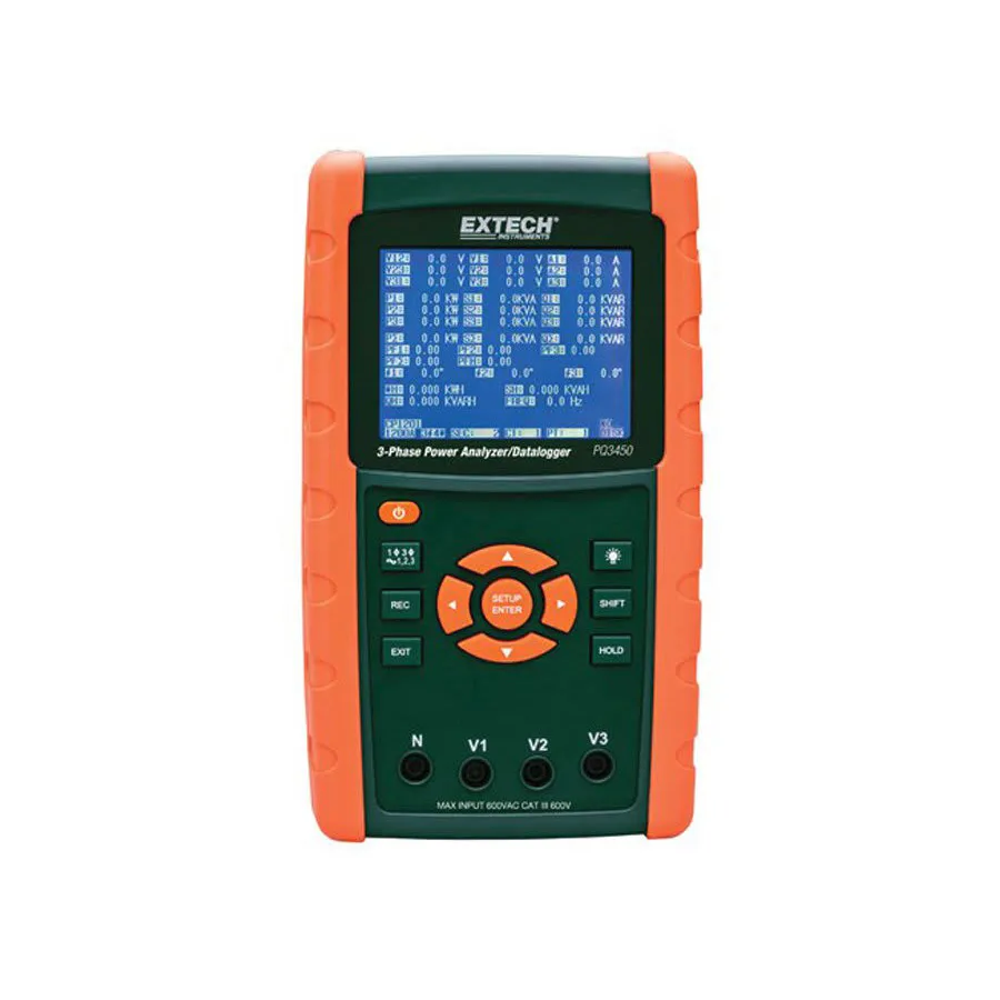 Extech PQ3450 Stroomanalysator/Datalogger