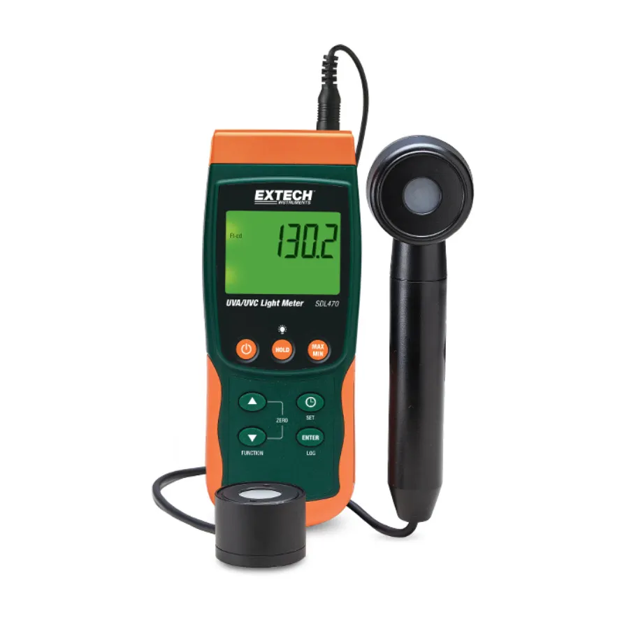 Extech SDL470-NIST UVA/UVC-lichtmeter met datalogging