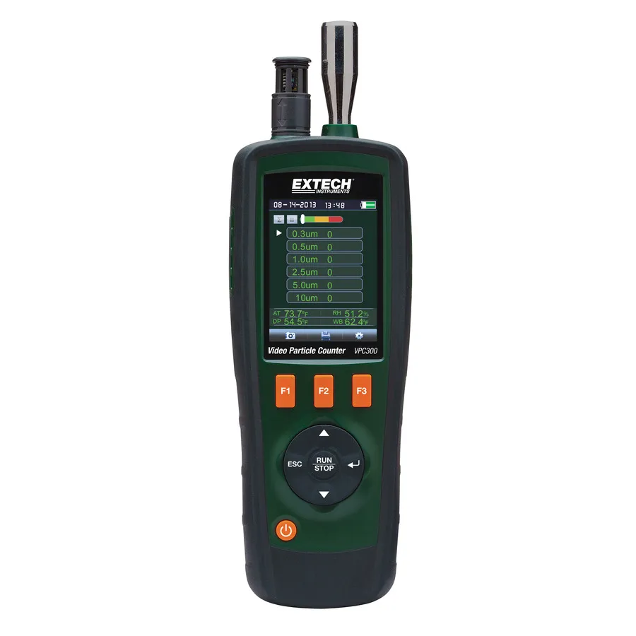Extech VPC300 Video Deeltjesteller