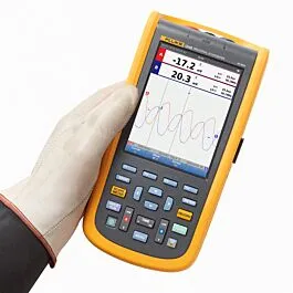 Fluke 124B/NA ScopeMeter Handheld Oscilloscoop