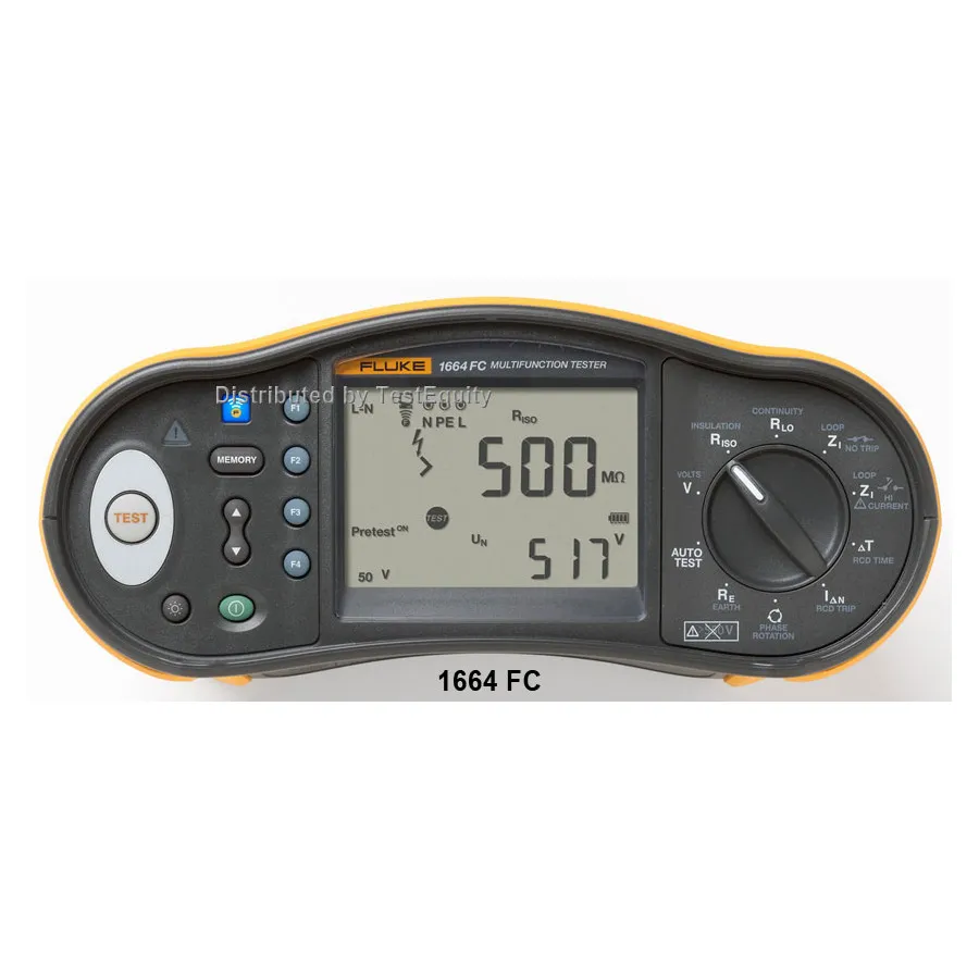Fluke FLK-1664FC multifunctie installatietester