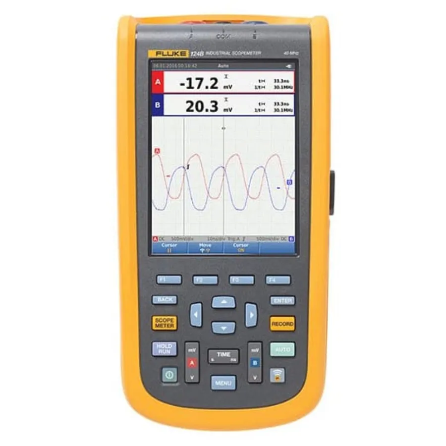 Fluke FLUKE-124B/NA/S Industriële ScopeMeter