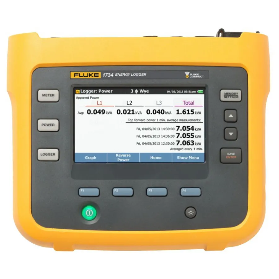 Fluke 1734/EUS Energieverbruiksregistreerder