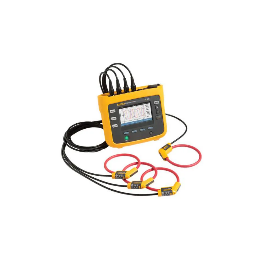 Fluke FLUKE-1738/EUS 3-fase Vermogensregistreerder